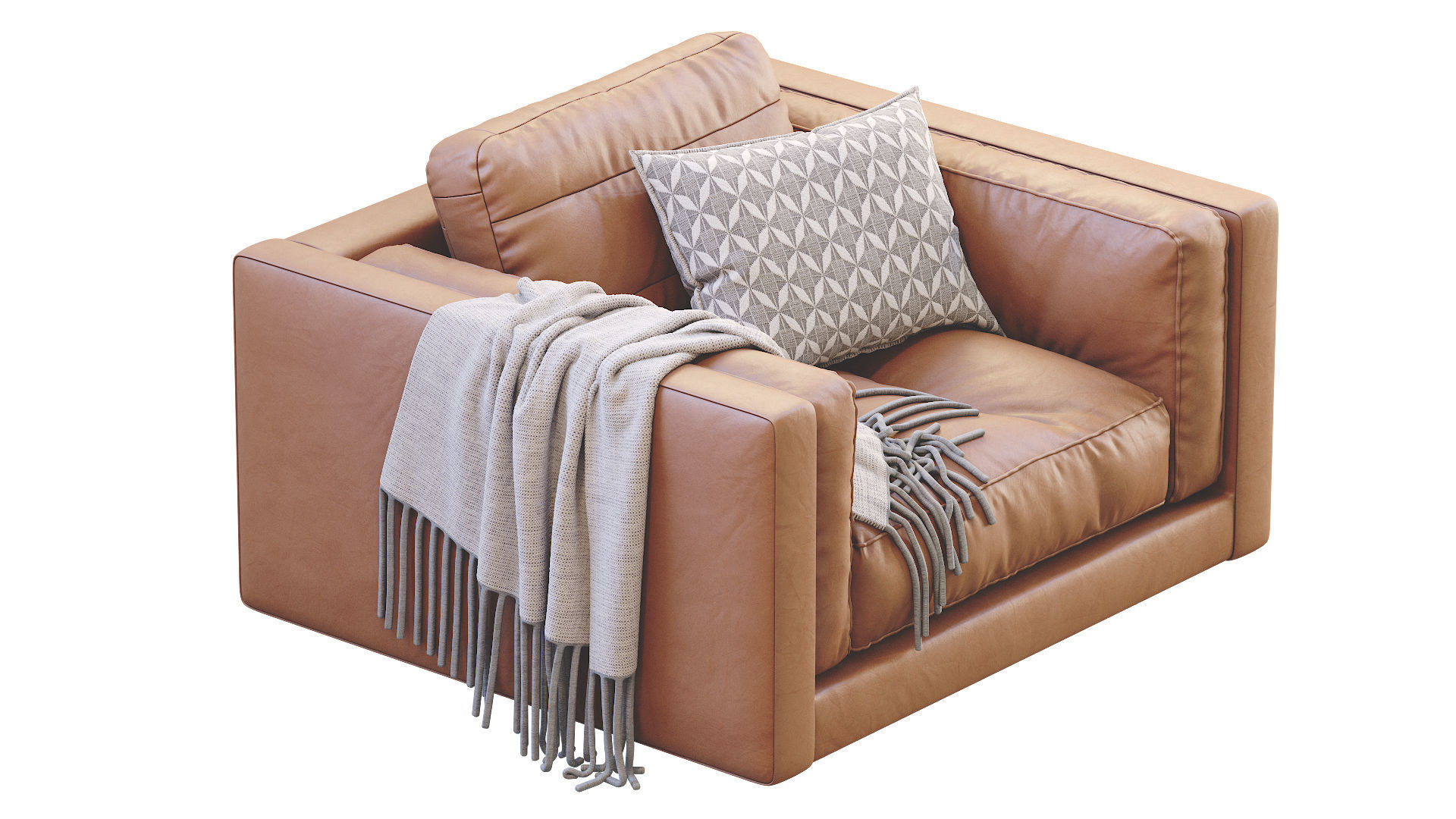 Armchair Flexform LUCIEN 3D model_27