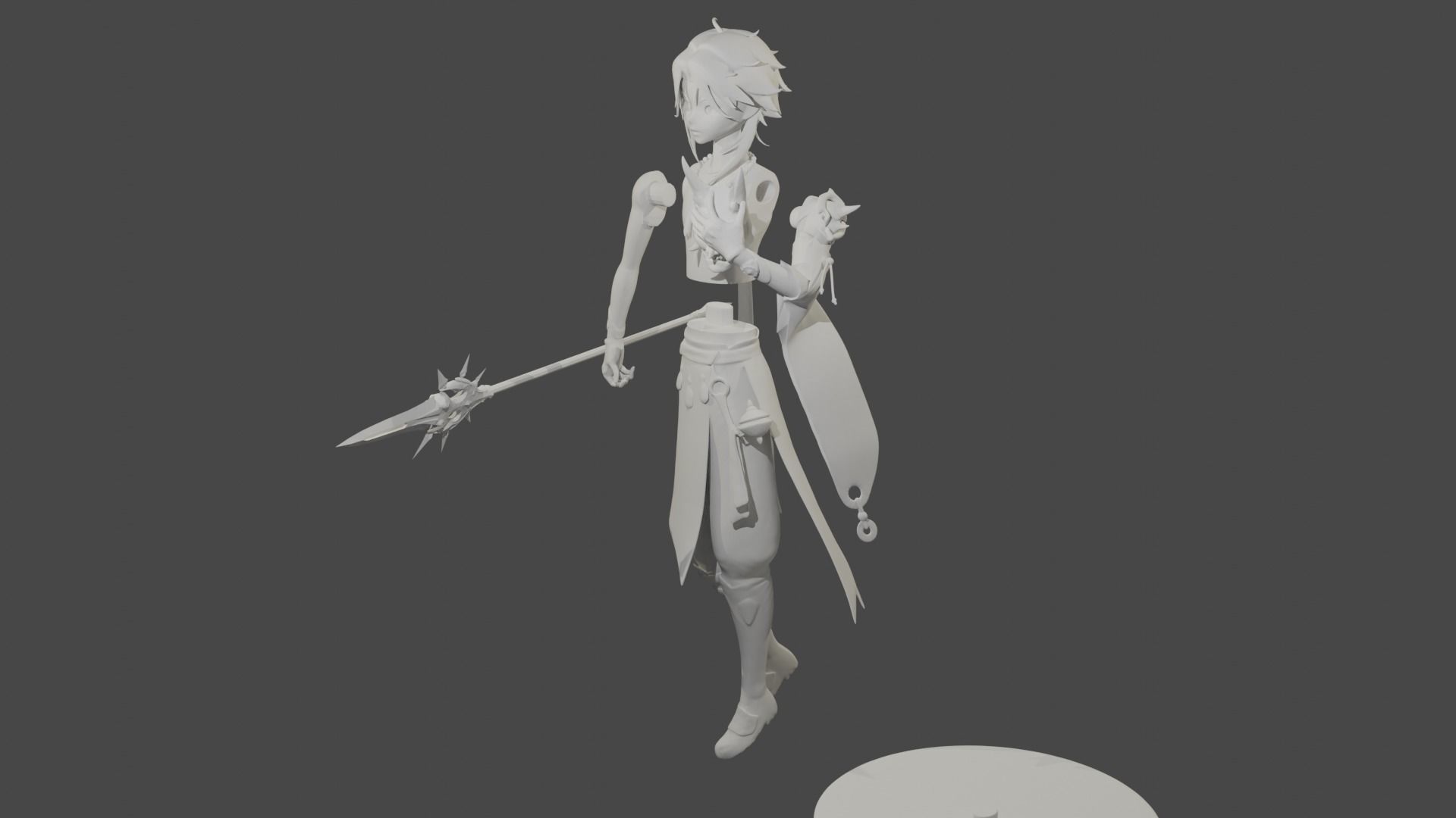 Xiao - Genshin Impact  3D print model_8