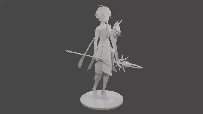 Xiao - Genshin Impact  3D print model