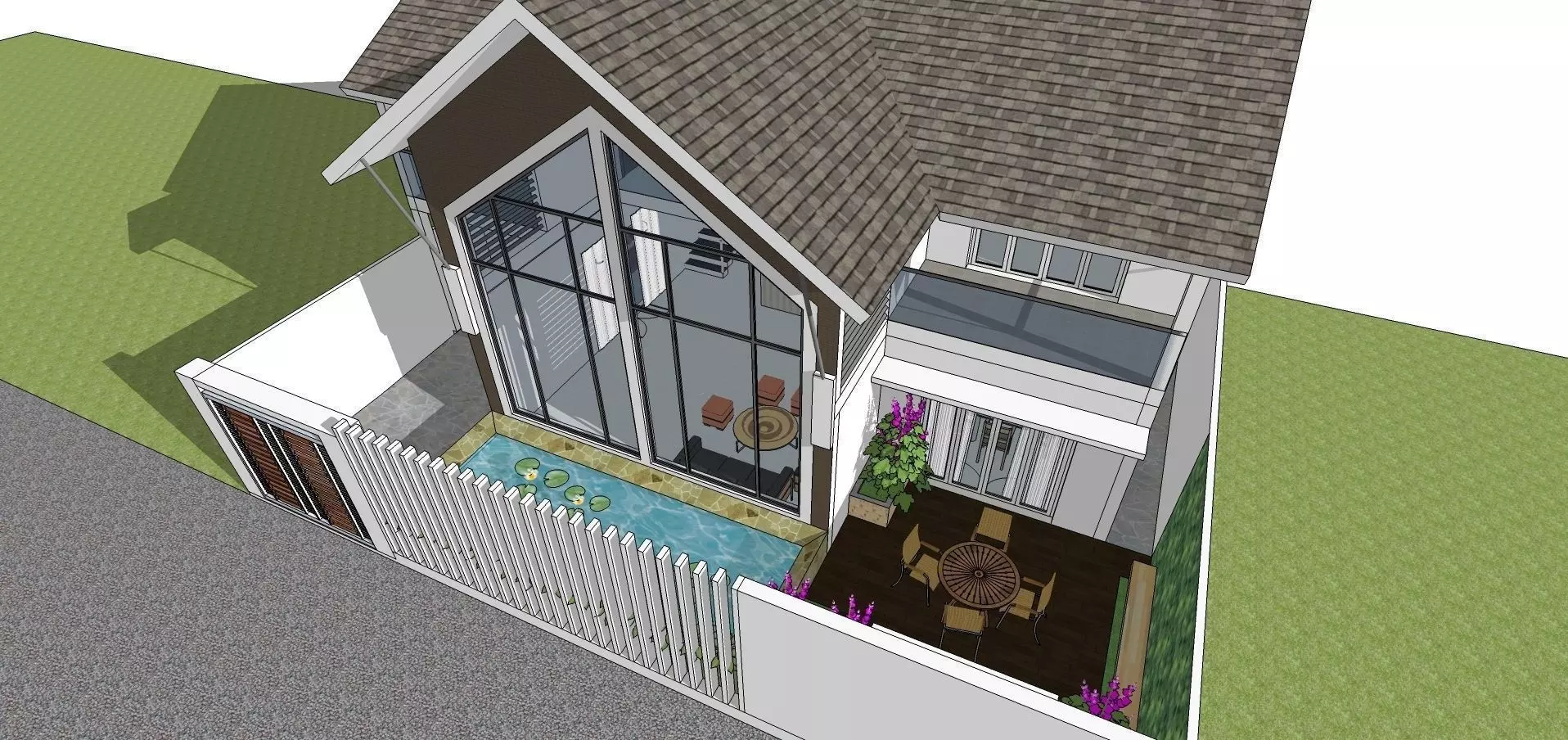 AHouse with 3Brs Fullmodel 3D model_0