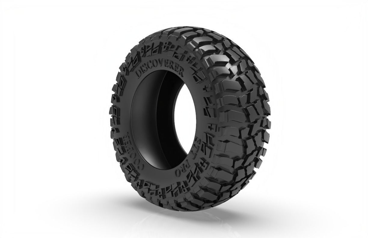 cooper discoverer tyre  3D print model_4