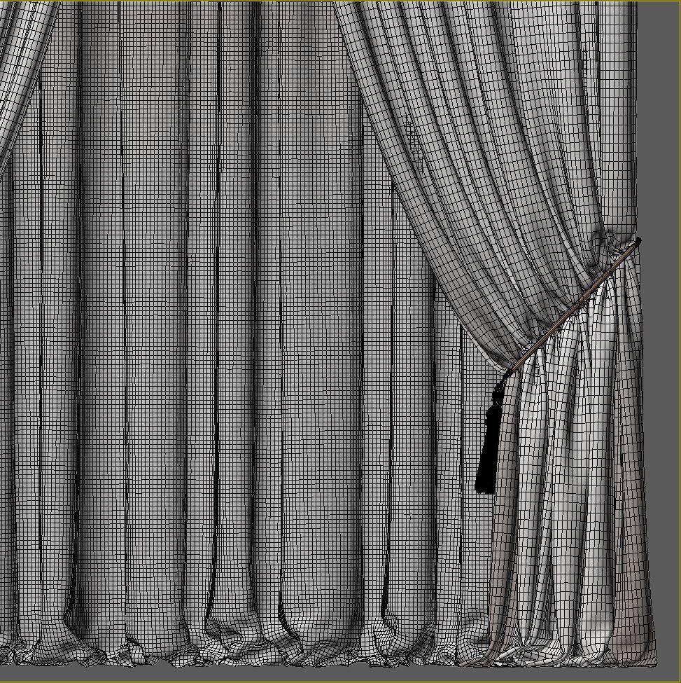 Set 38 Curtains 3D model_5