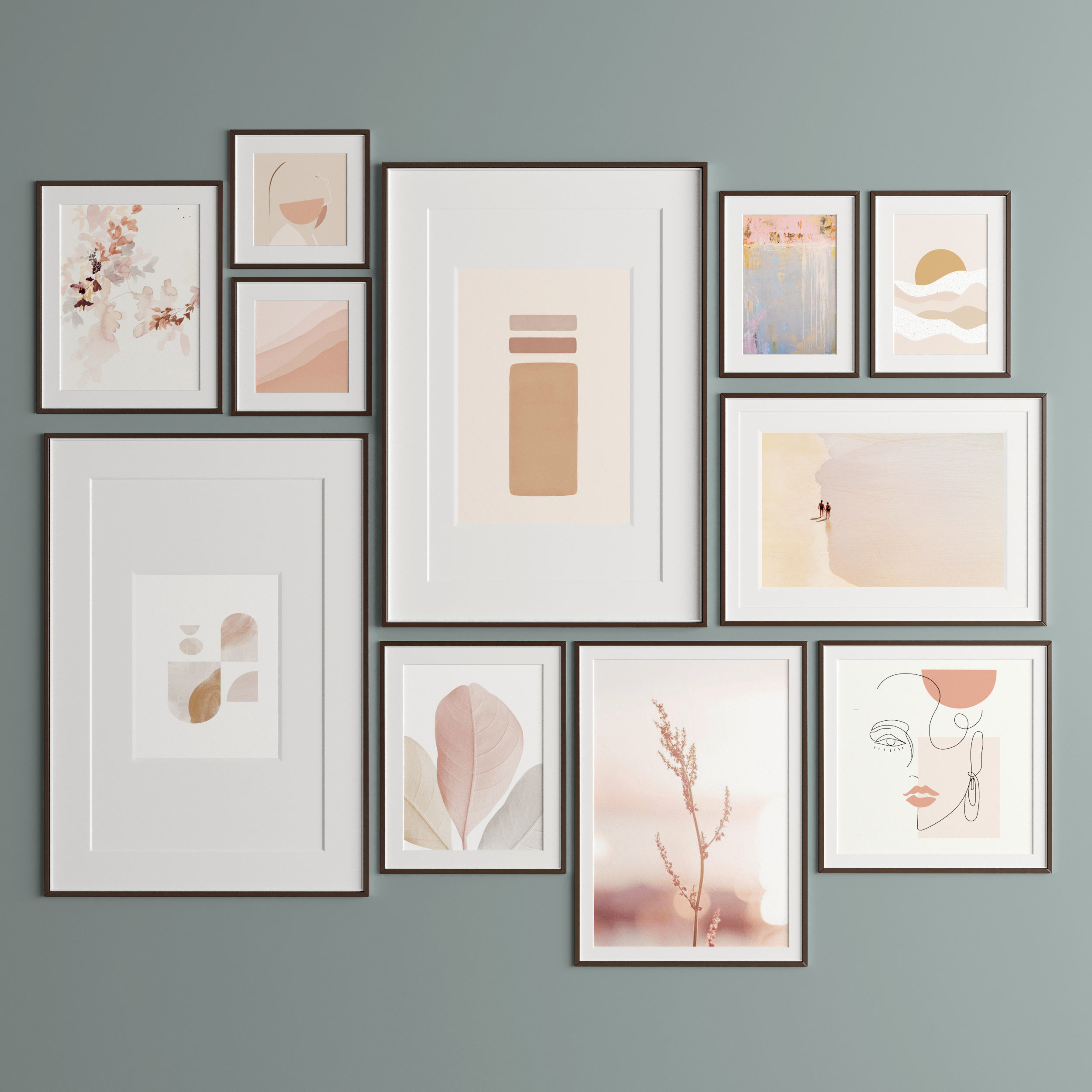 Art Frame 340 Low-poly 3D model_1