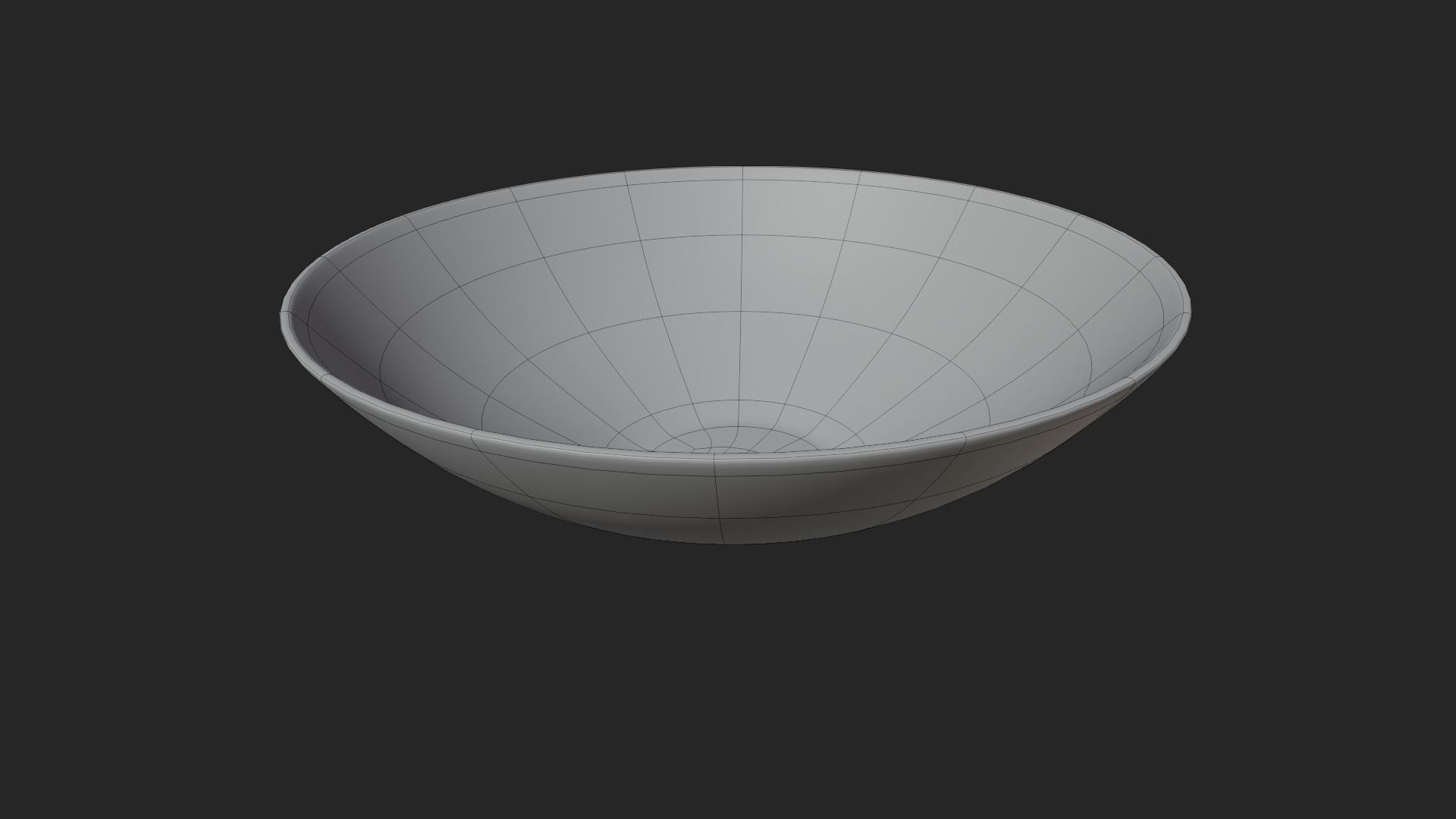 Wooden Bowl 3D model_5
