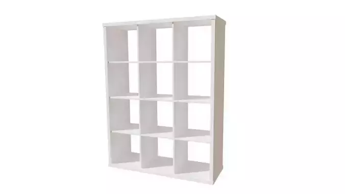 bookshelf - white - 4x3