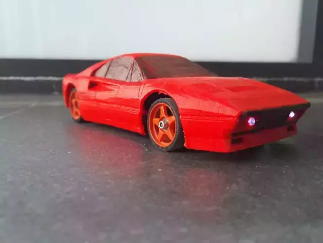 FERRARI 288 GTO BODY SHELL MINI-Z COMPATIBLE READY