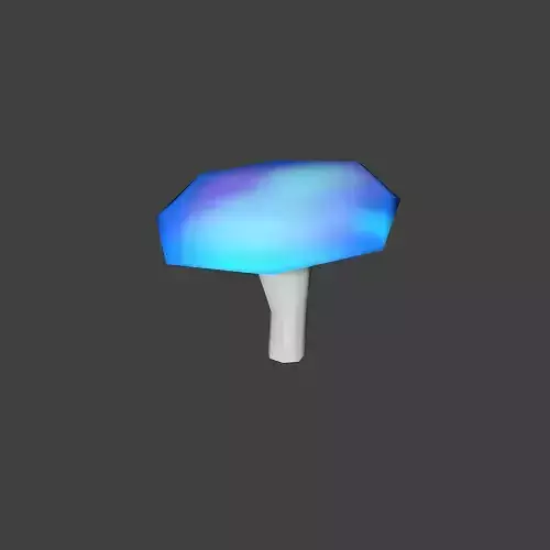 Blue Mushroom