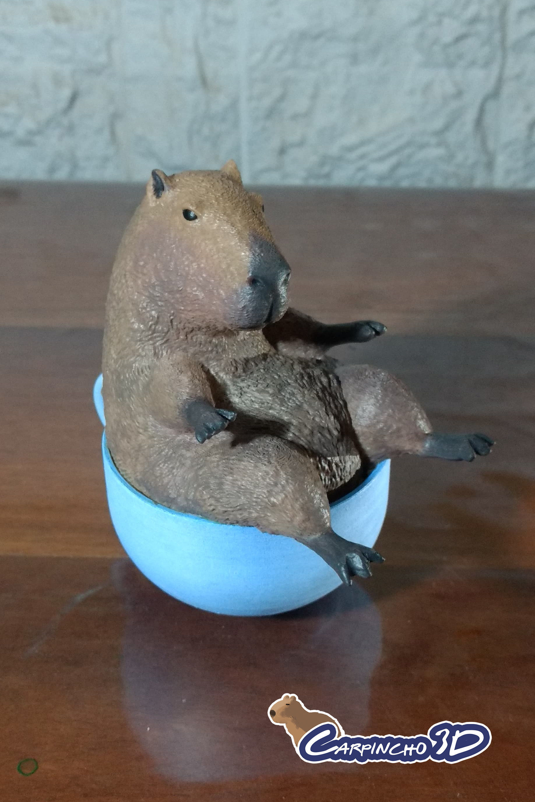 Capybara Cup 3D print model_5