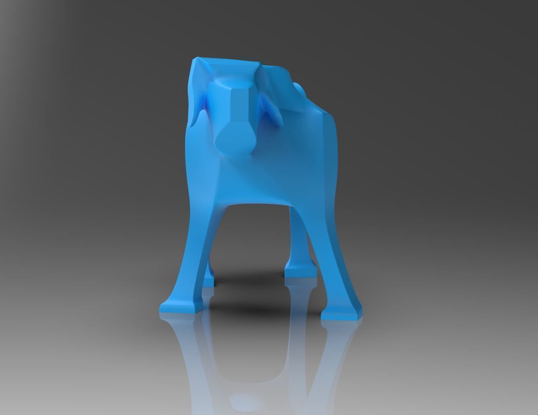 Dog Sculpture 3D print model_2