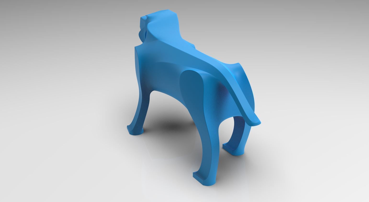 Dog Sculpture 3D print model_8