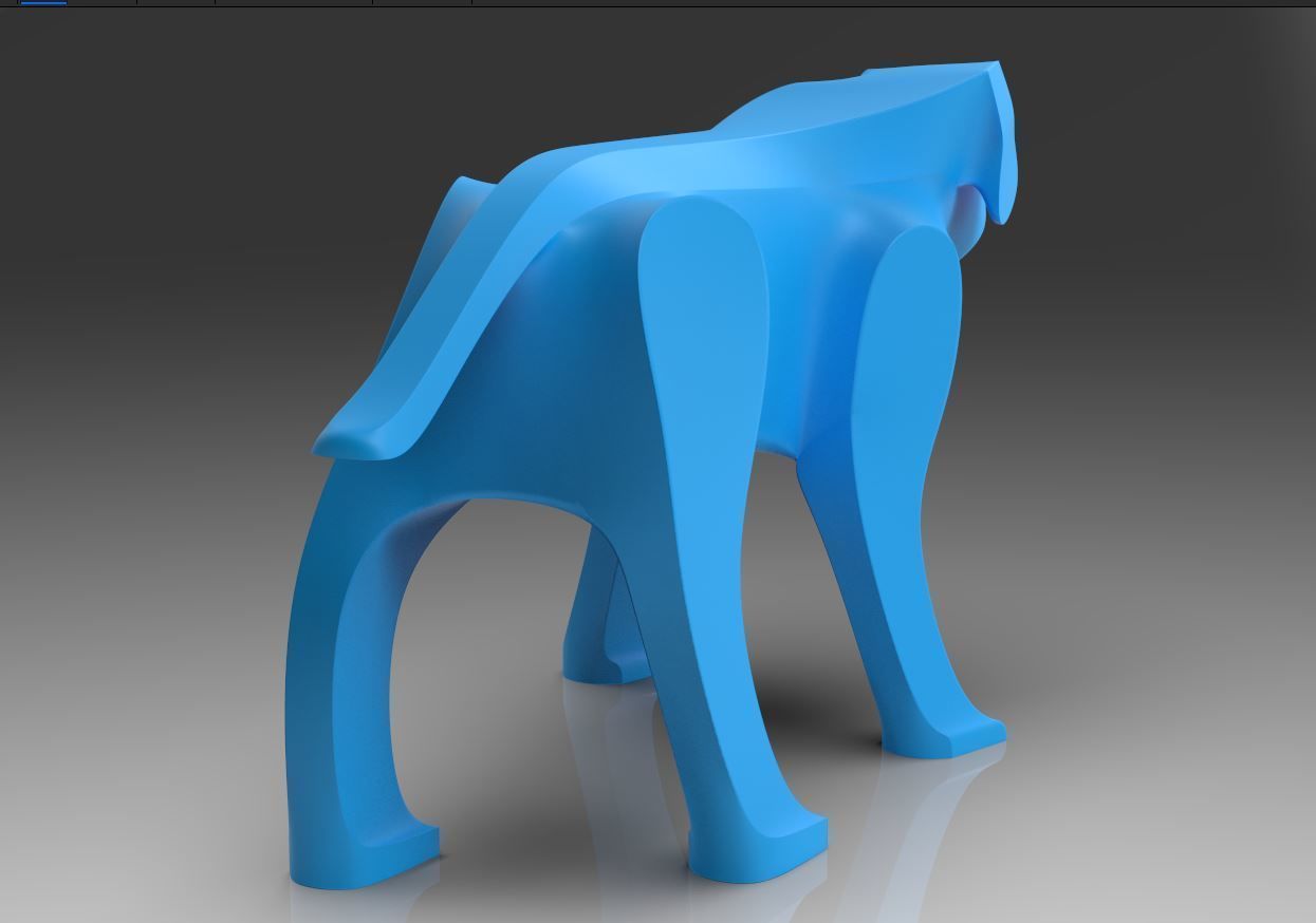 Dog Sculpture 3D print model_6