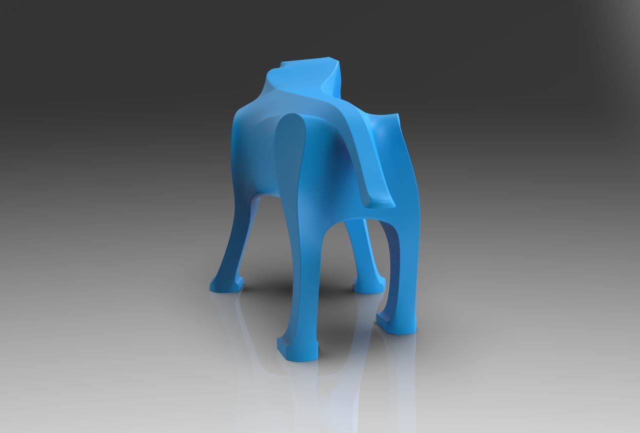 Dog Sculpture 3D print model_4