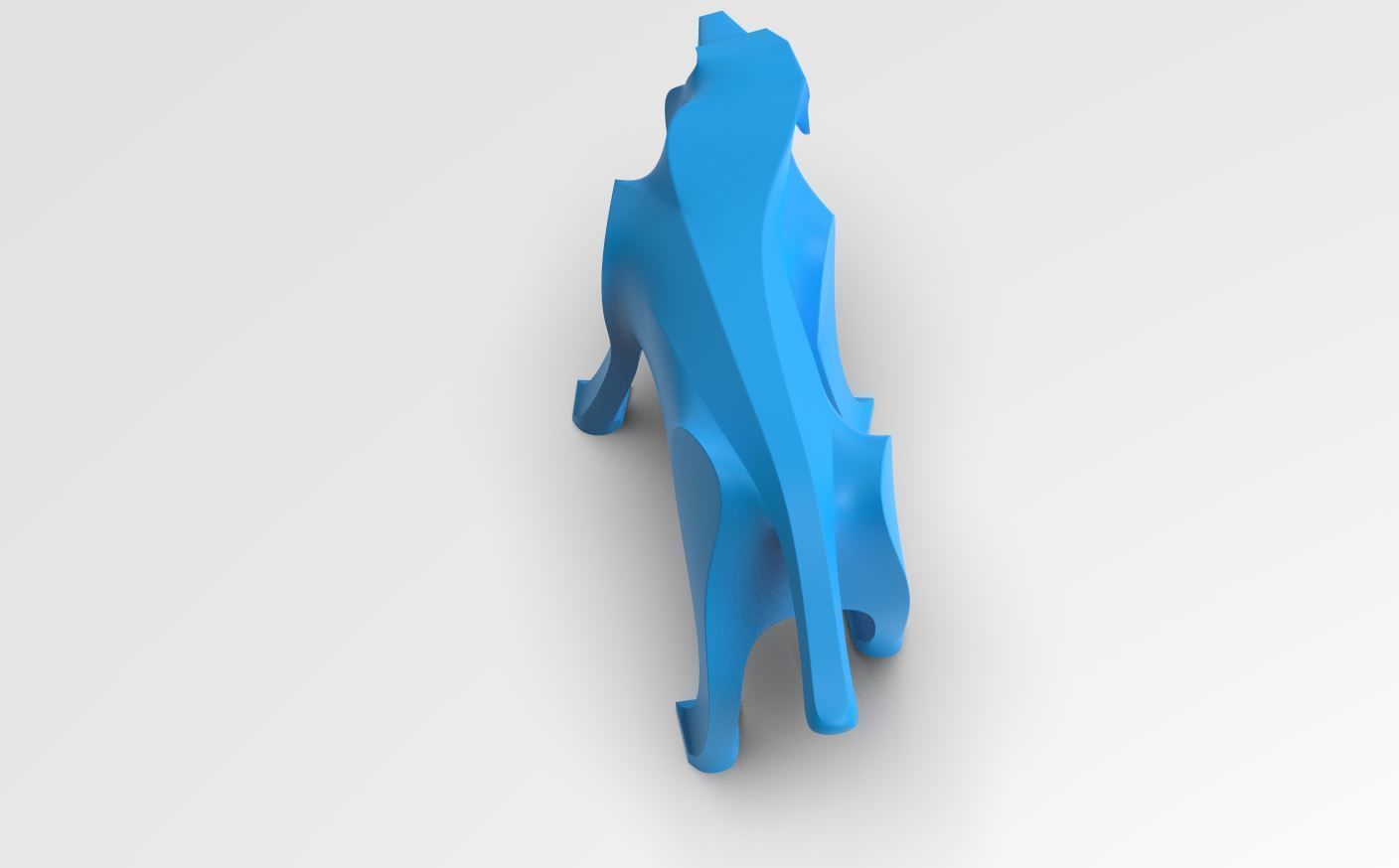 Dog Sculpture 3D print model_14