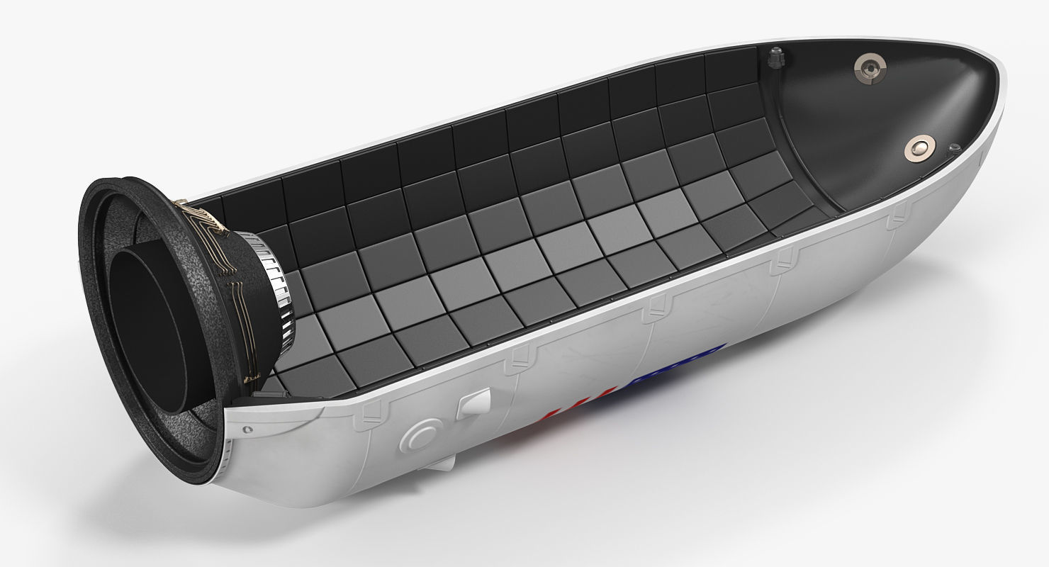 Falcon 9 Payload 3D model_2