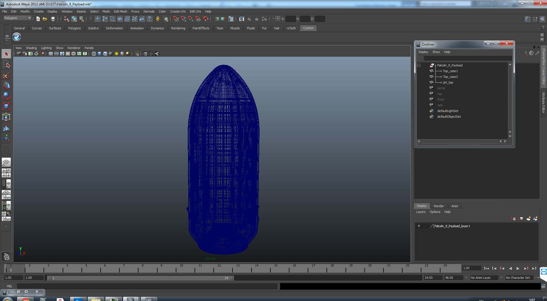 Falcon 9 Payload 3D model_13