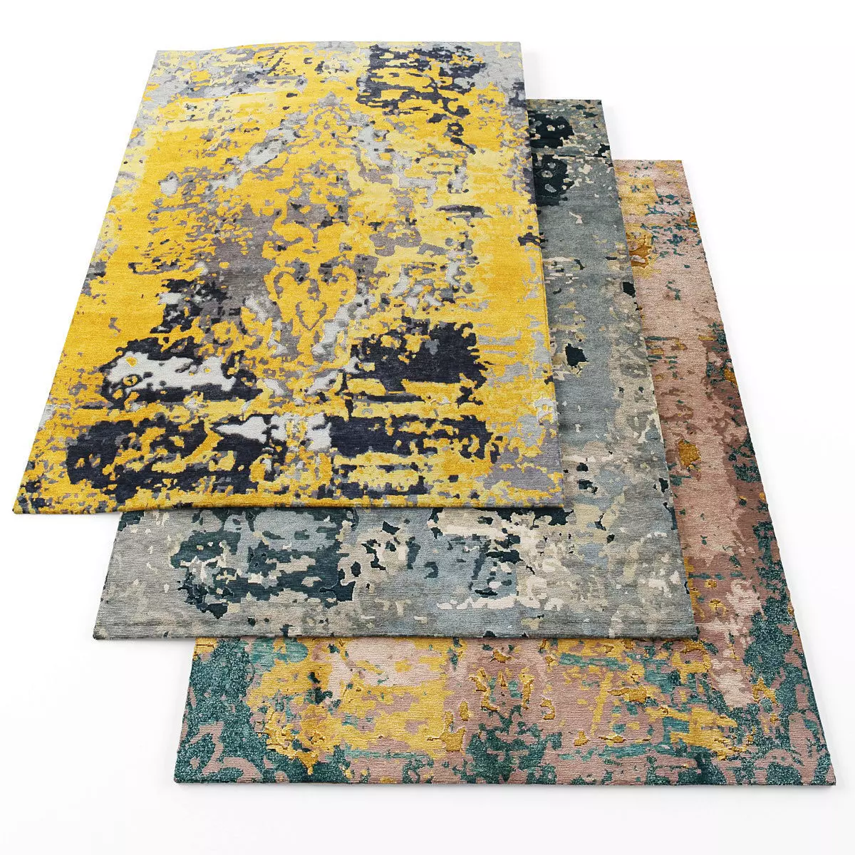 Rugs-1132 modern rugs for living room Low-poly 3D model_0