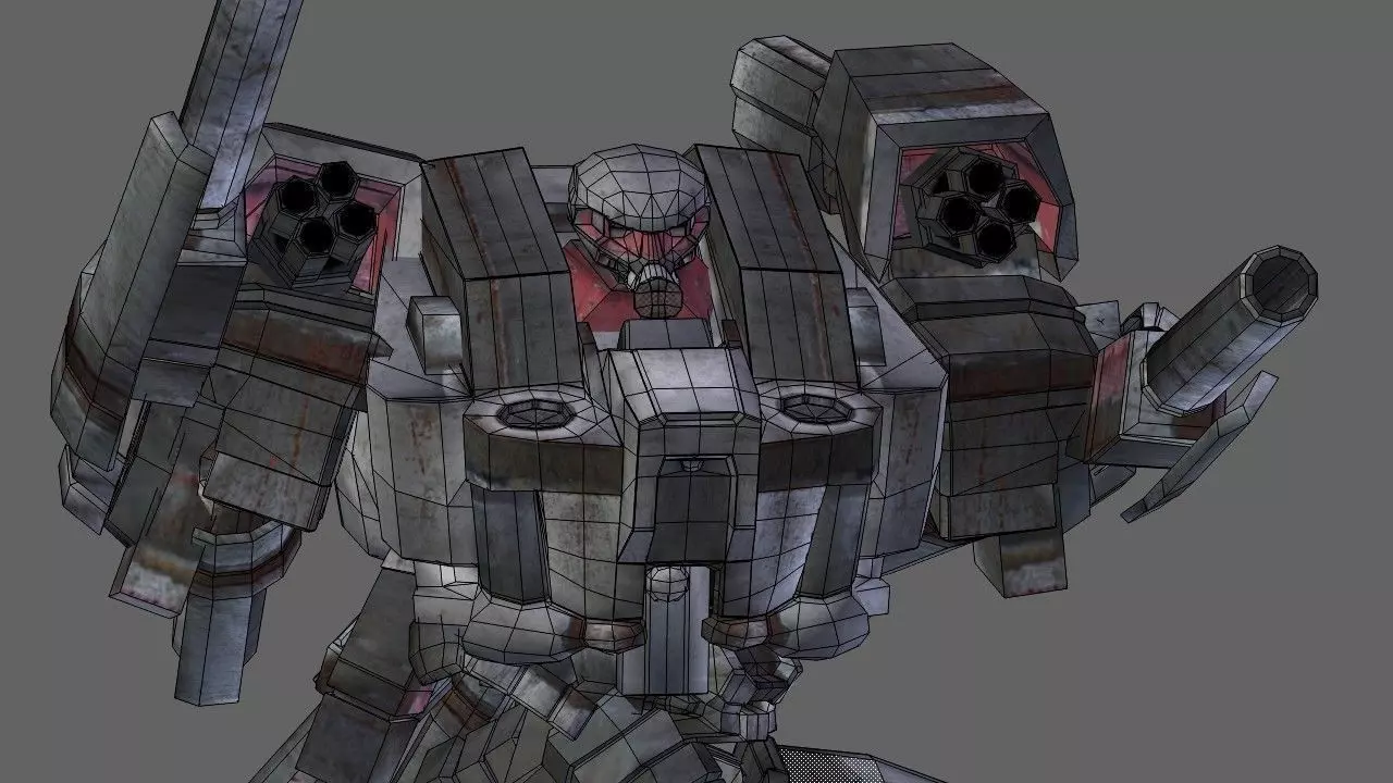 Taurus Handgun Low-poly 3D model_0