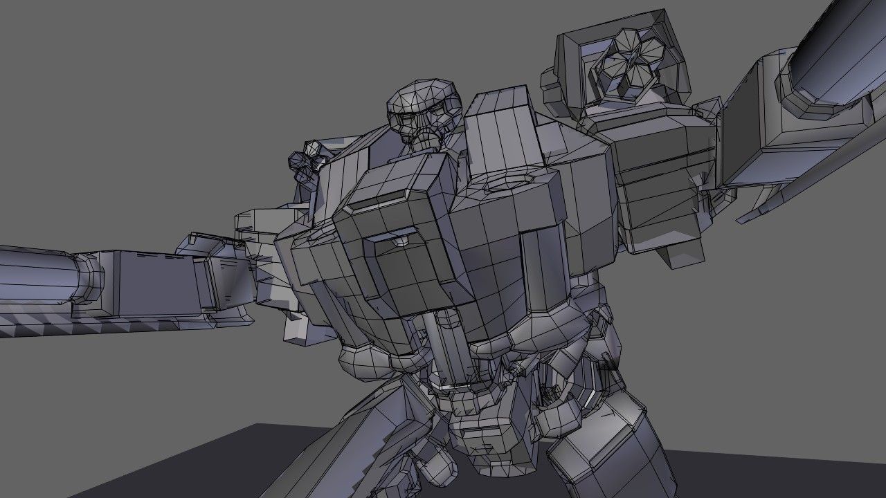 Taurus Handgun Low-poly 3D model_20