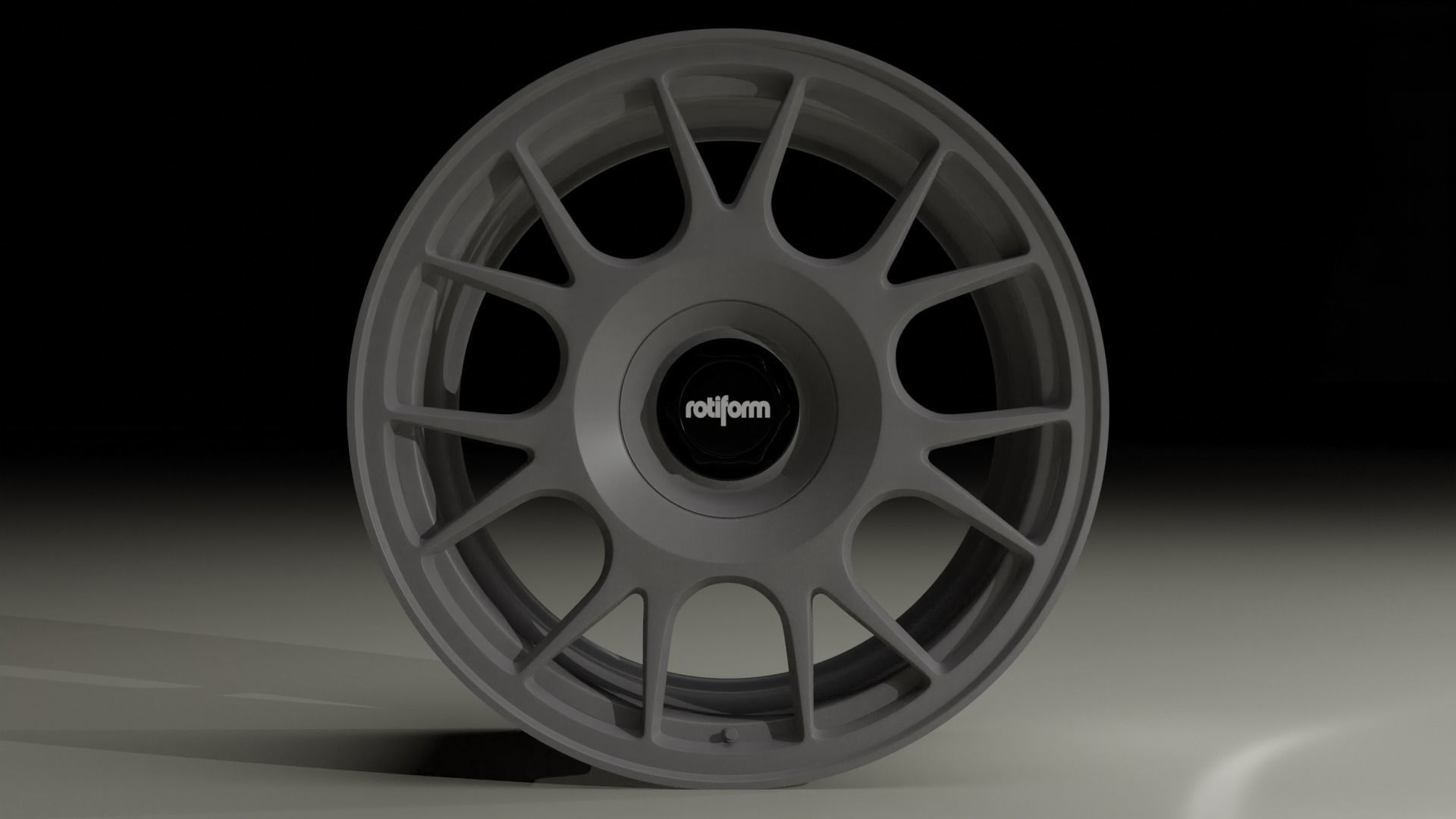 Rotiform TUF-R Low-poly 3D model_2