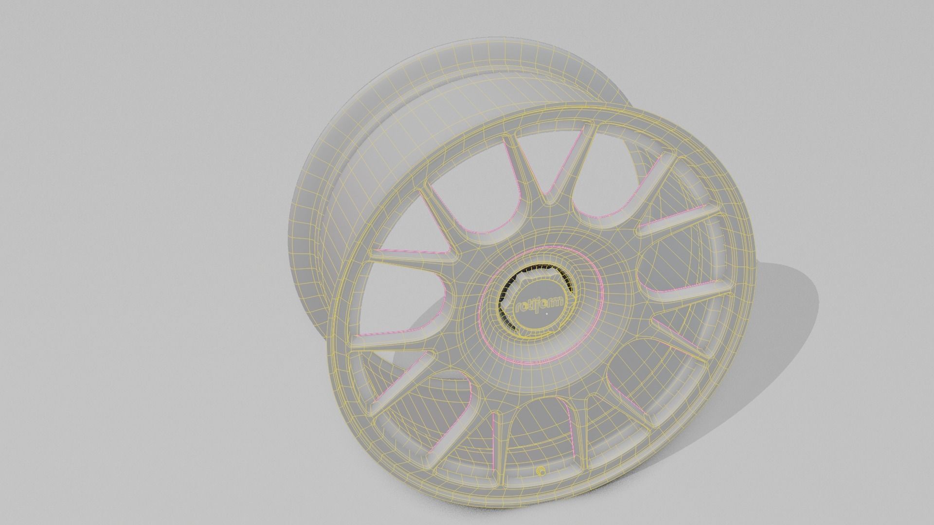 Rotiform TUF-R Low-poly 3D model_8