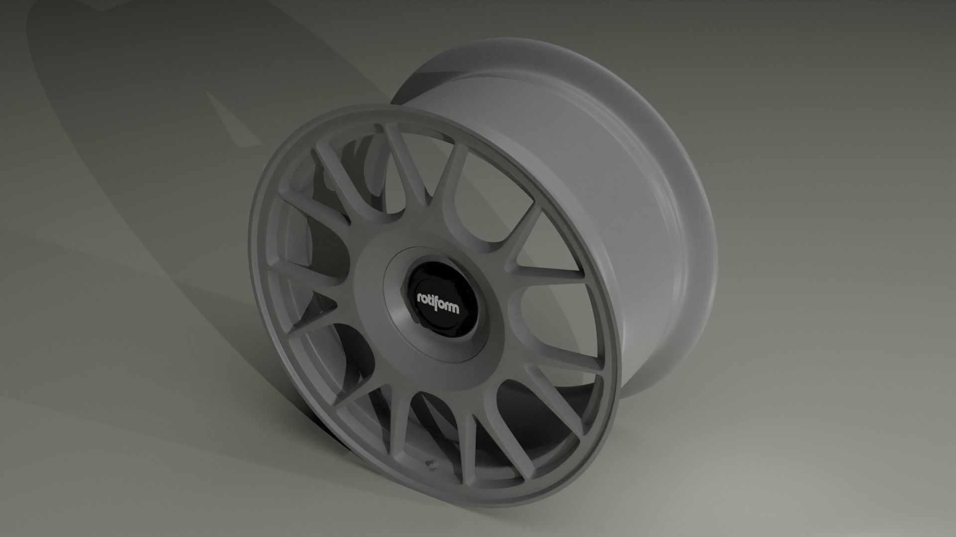 Rotiform TUF-R Low-poly 3D model_3