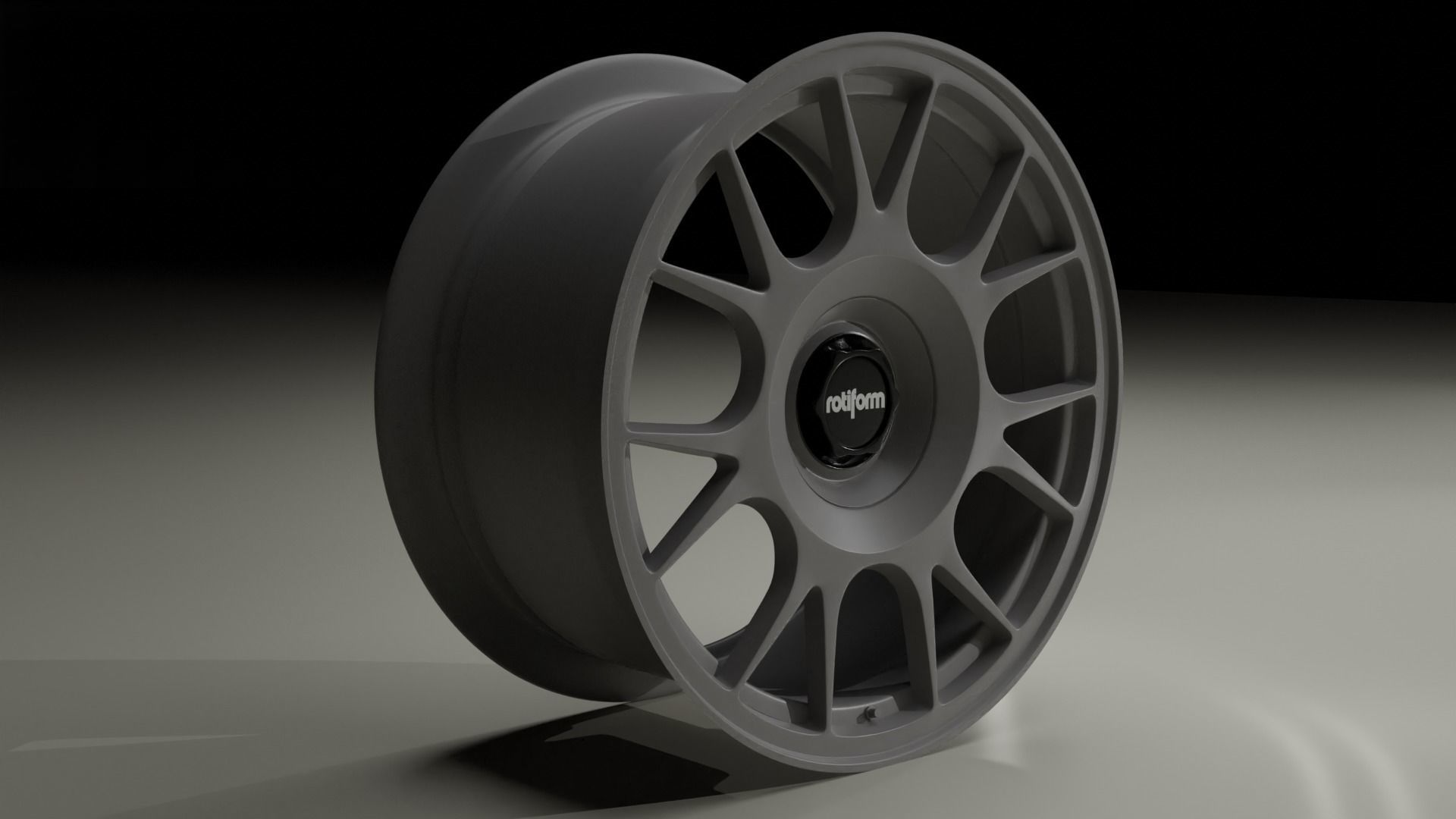 Rotiform TUF-R Low-poly 3D model_1