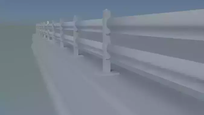 Guardrail for the Upper Section of Concrete 3D print model