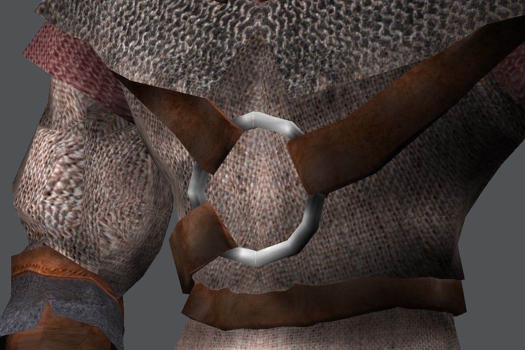 Hammerman man holding block Low-poly 3D model_8