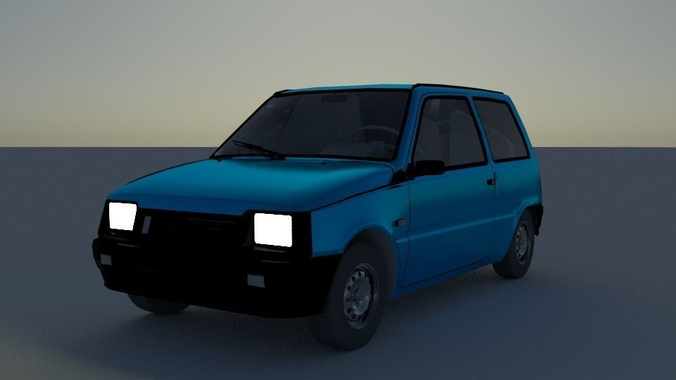 VAZ OKA 1111  3D model