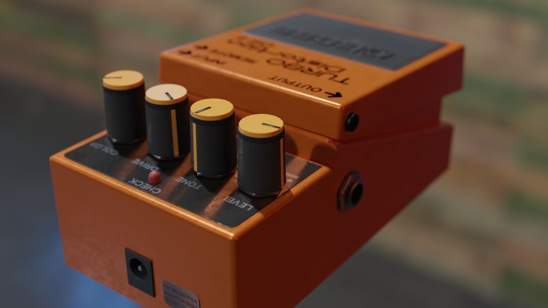 Boss DS-2 guitar Processor 3D model_3