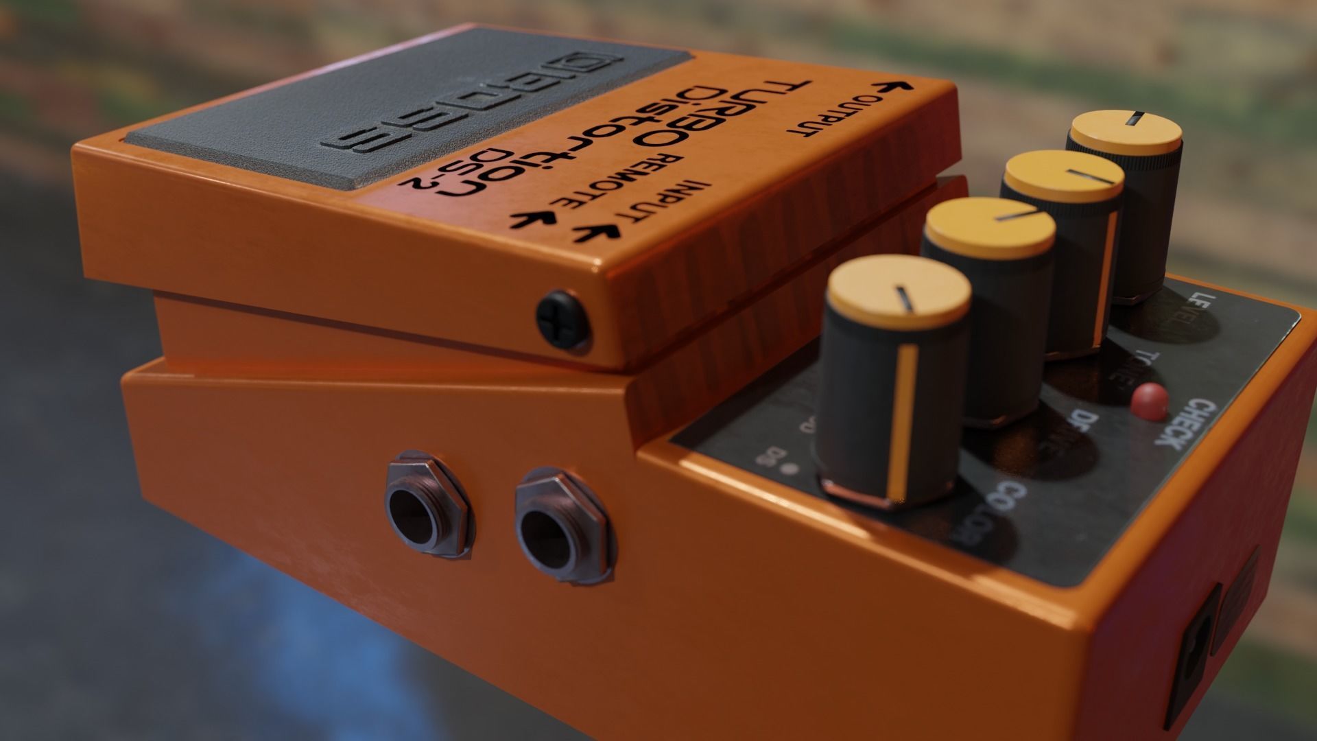 Boss DS-2 guitar Processor 3D model_2