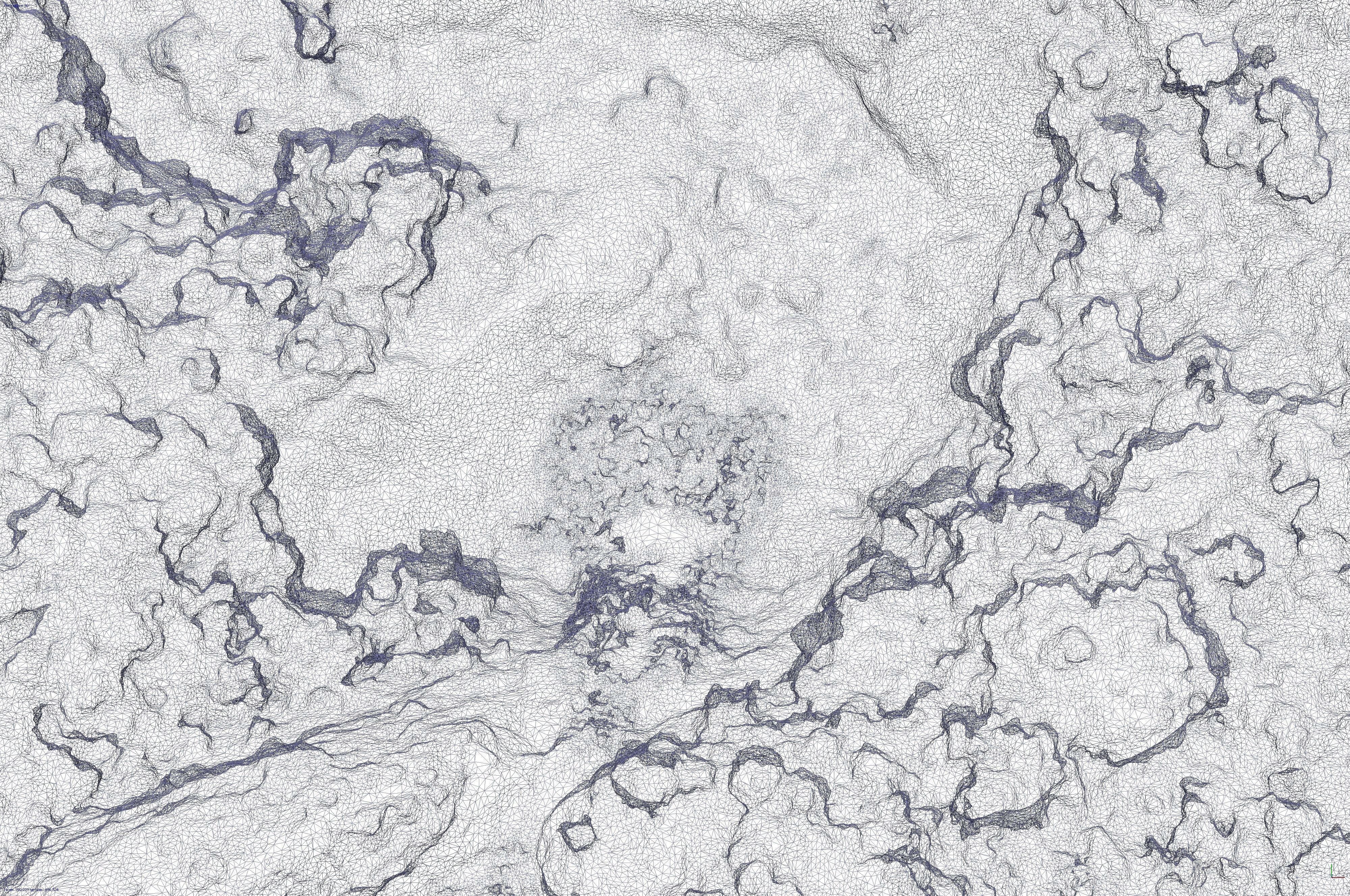 Cascada Salto del Buey - Buey falls Low-poly 3D model_21