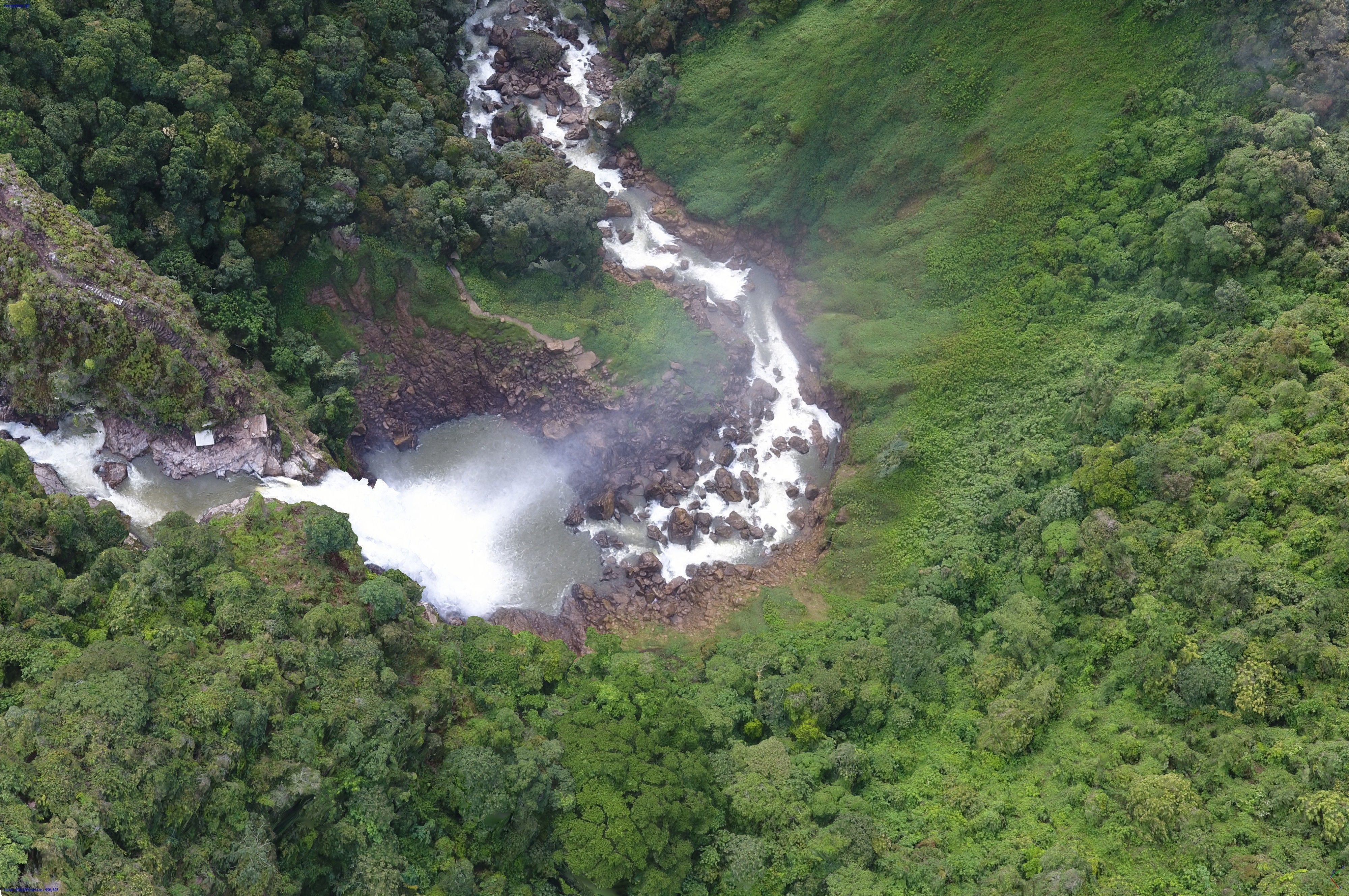 Cascada Salto del Buey - Buey falls Low-poly 3D model_8