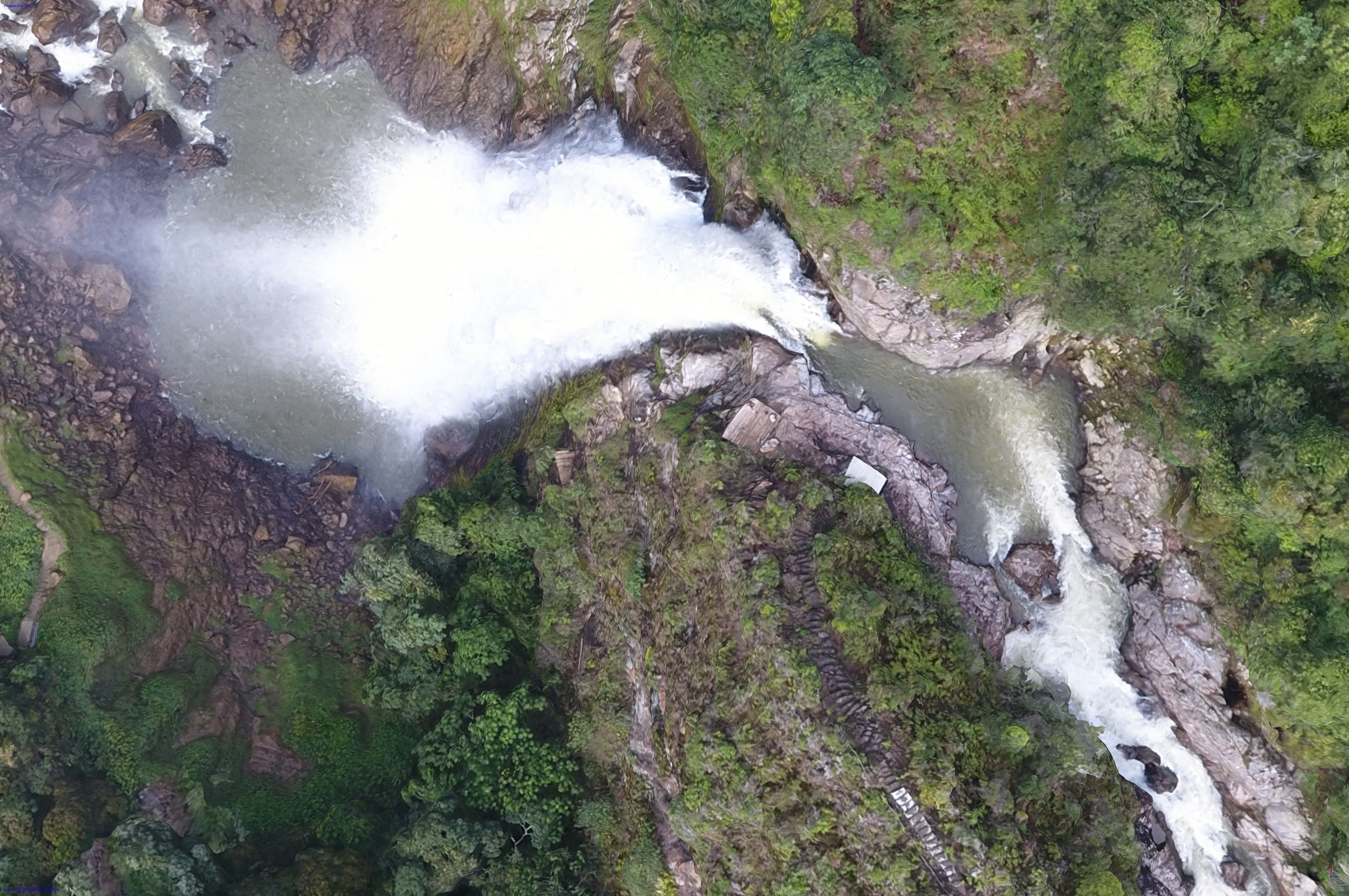 Cascada Salto del Buey - Buey falls Low-poly 3D model_18