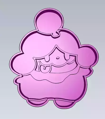 Pokemon Slurpuff Cookie Cutter Stamp Cake Decorating