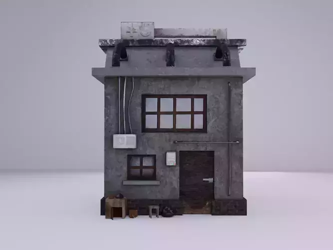 Cyberpunk Building 7