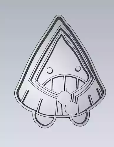 Pokemon Snorunt Cookie Cutter Stamp Cake Decorating