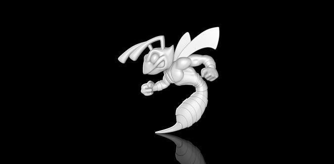 Wasps pokemon figurine 3D print model