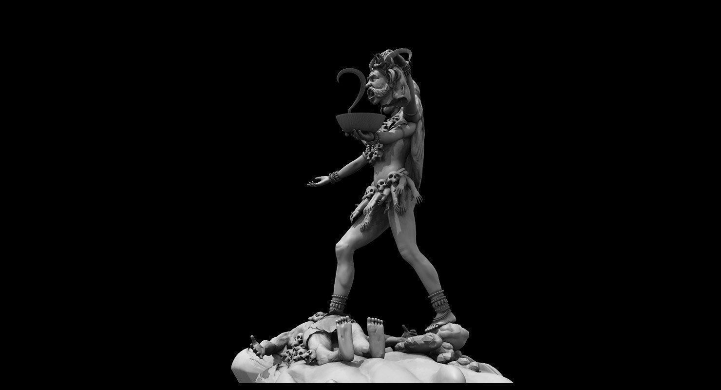 god models 3D model_16