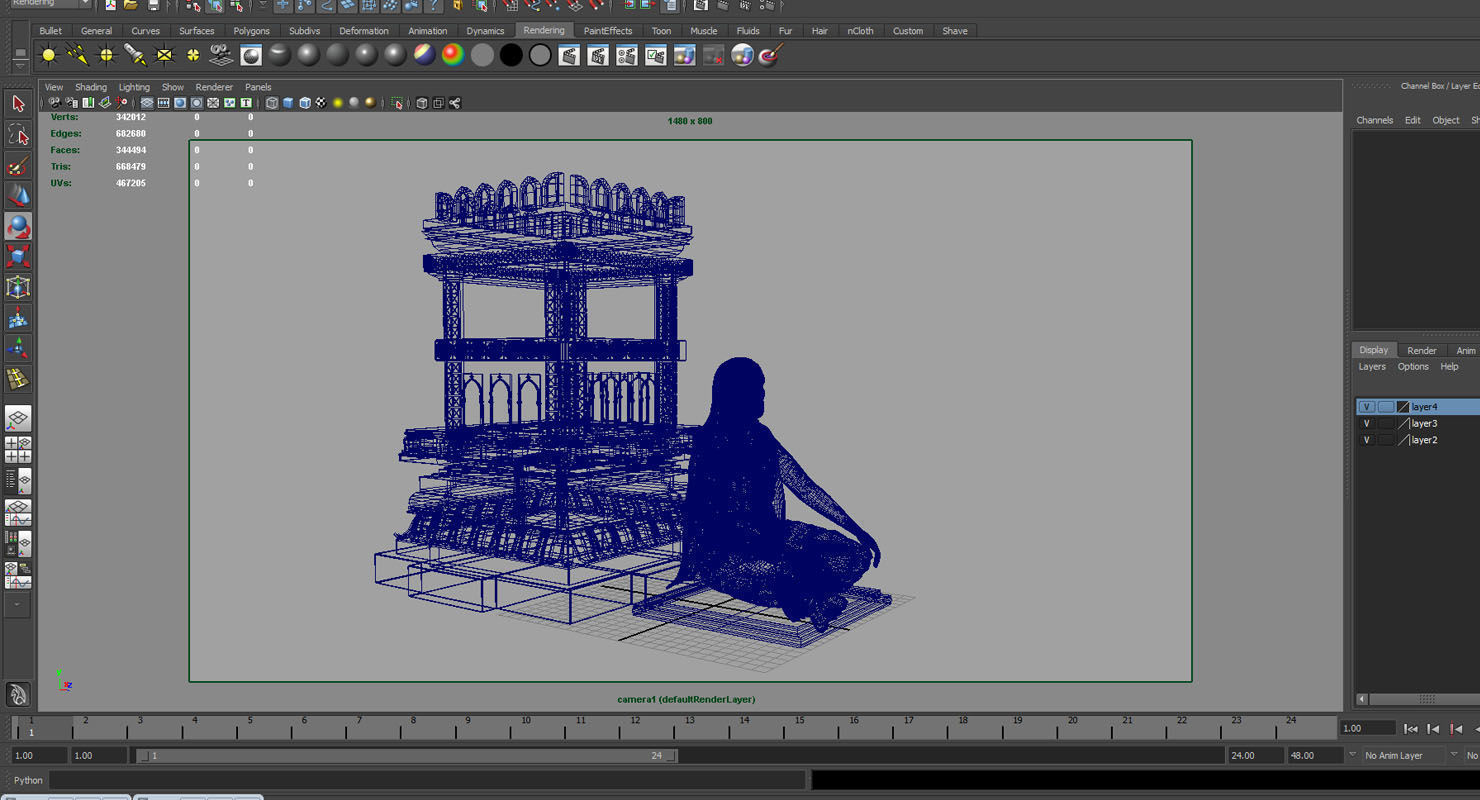 god models 3D model_27