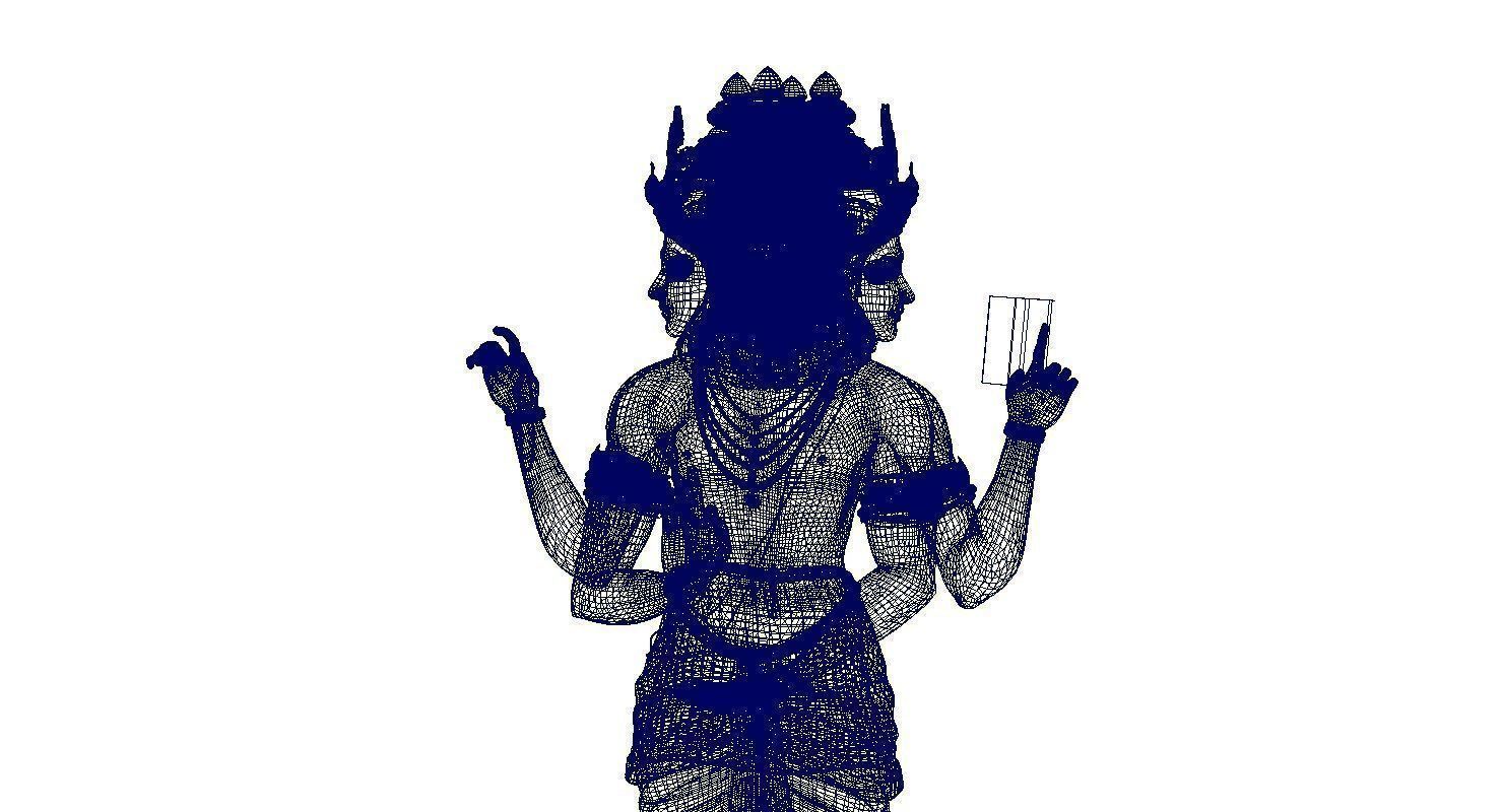 god models 3D model_8