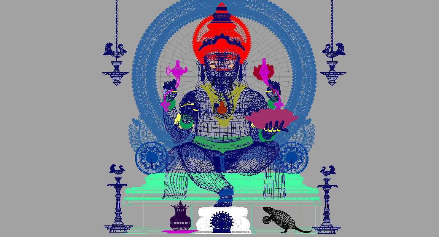 god models 3D model_14