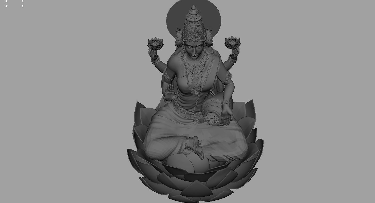 god models 3D model_34