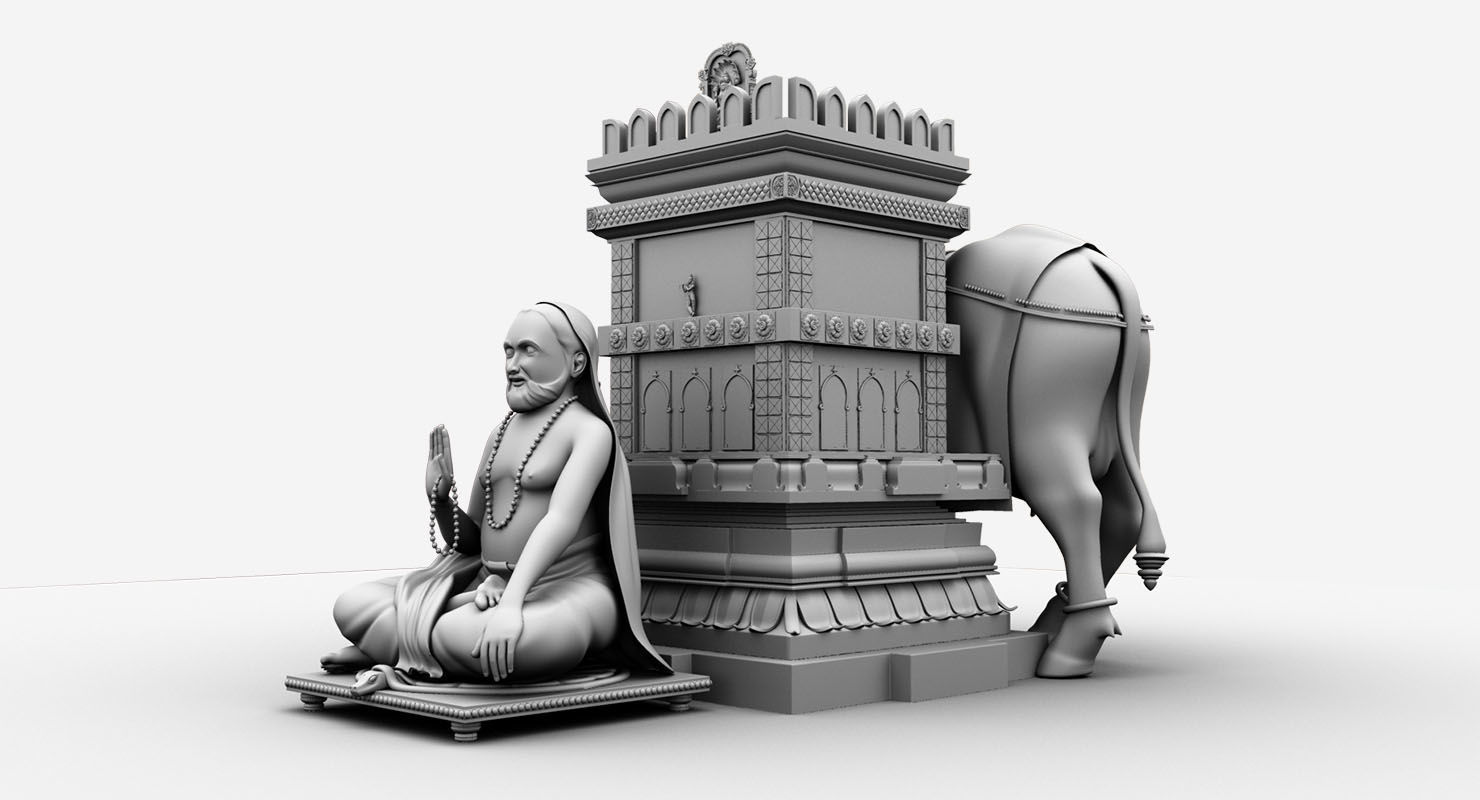 god models 3D model_29