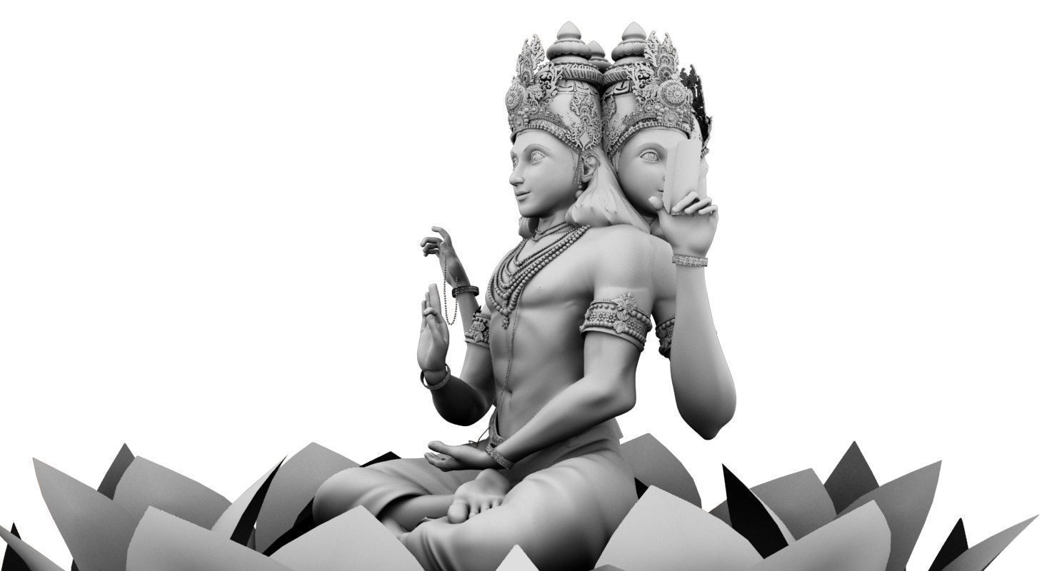 god models 3D model_9