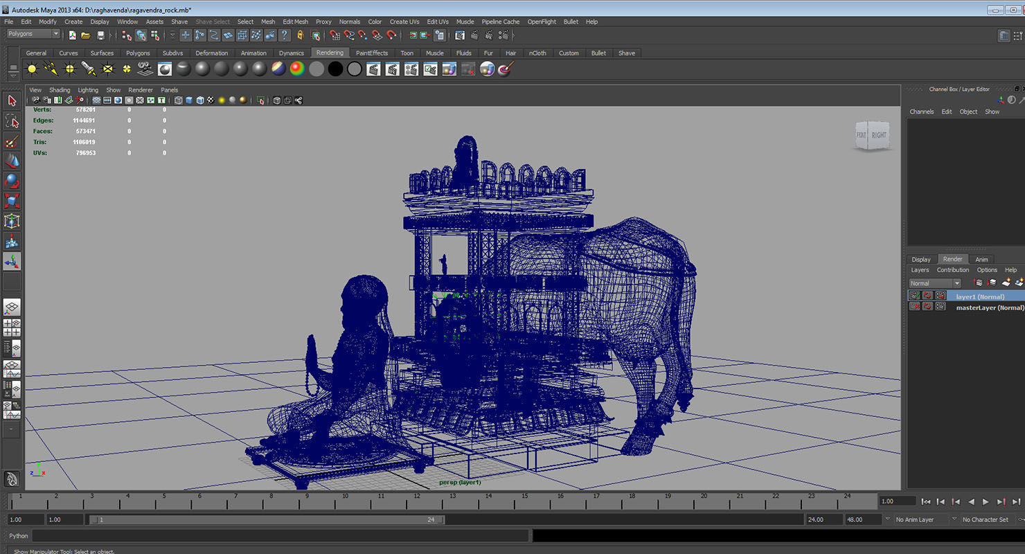 god models 3D model_28