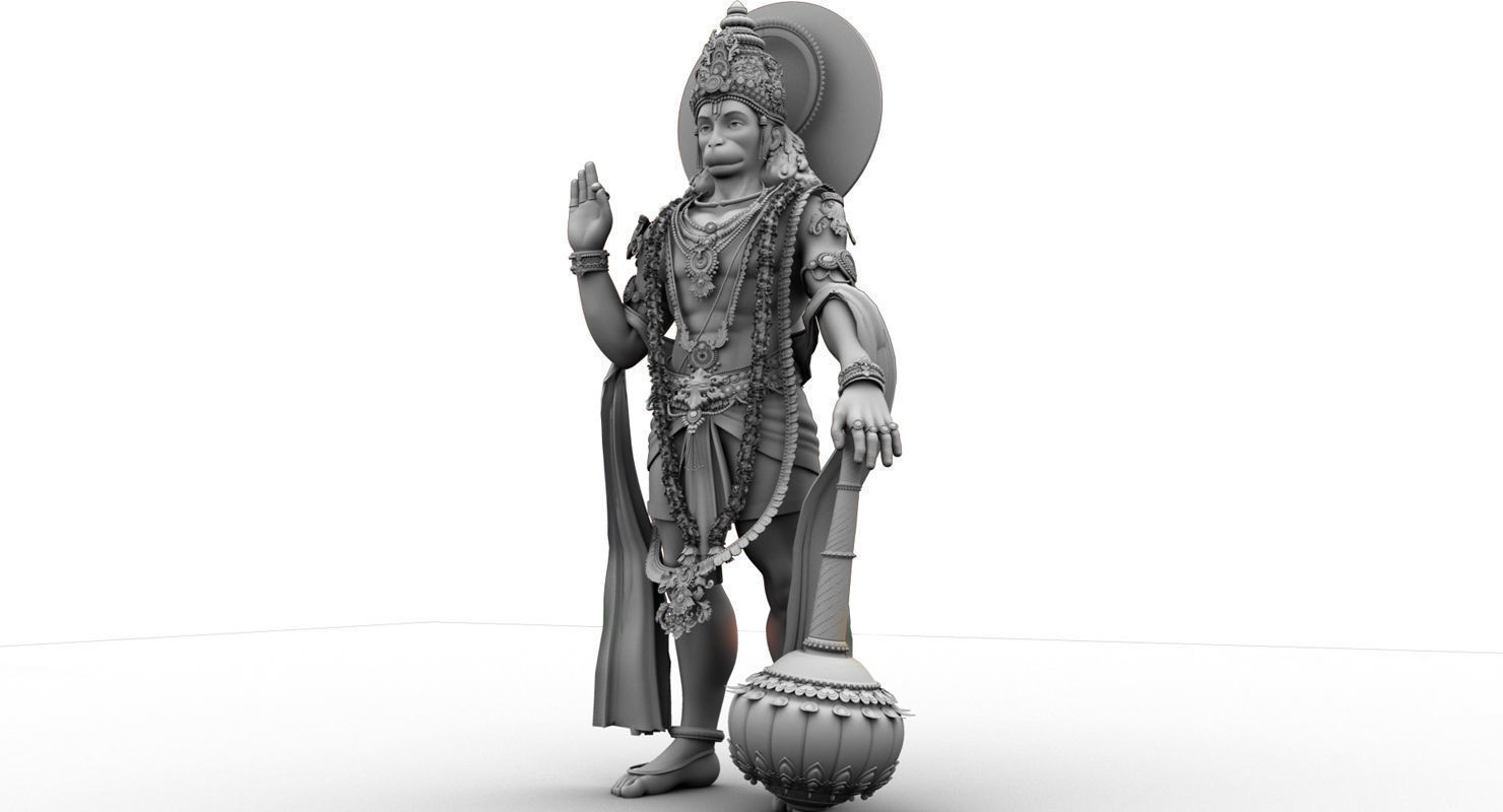 god models 3D model_38