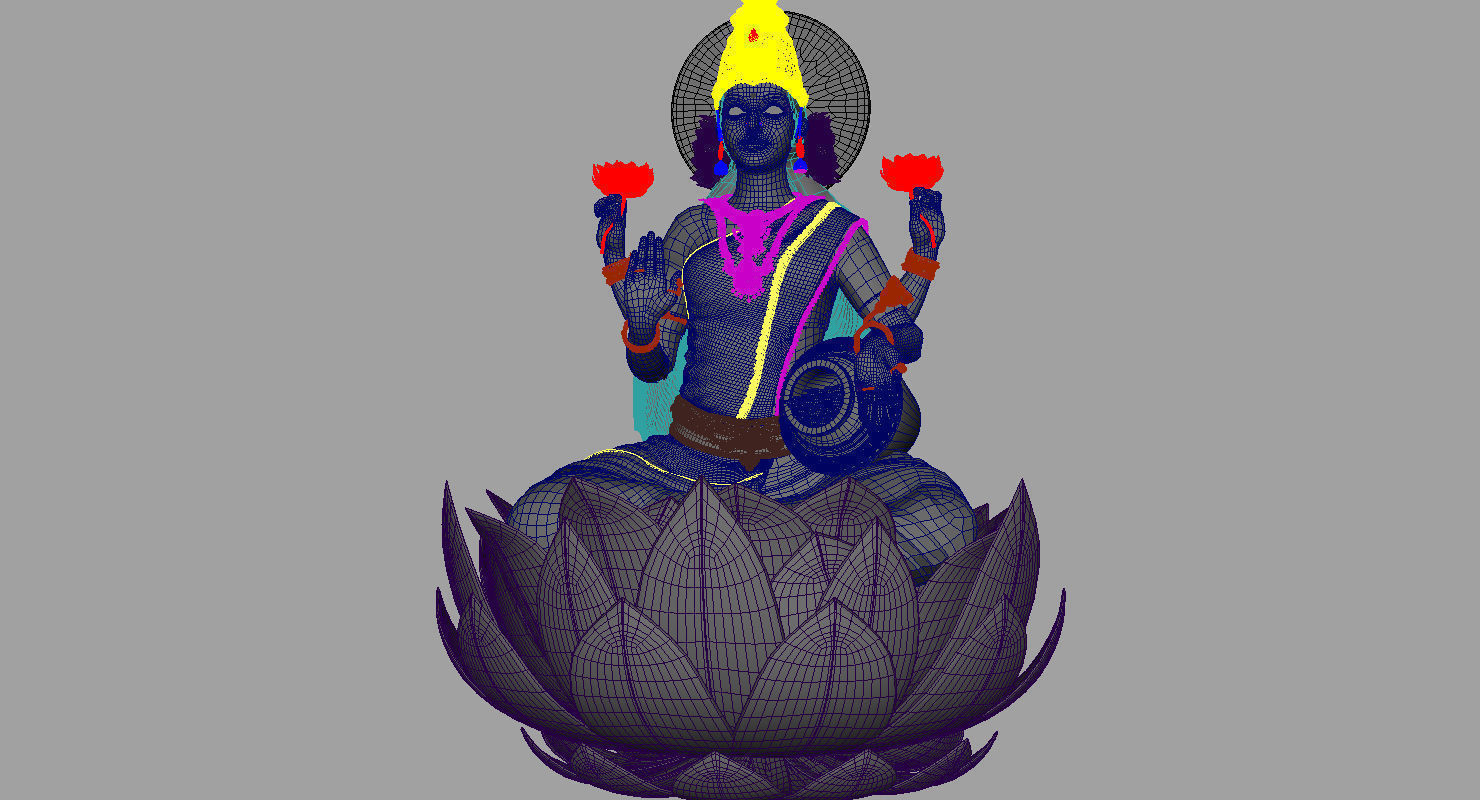god models 3D model_36