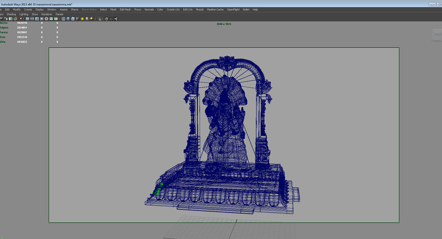 god models 3D model_23