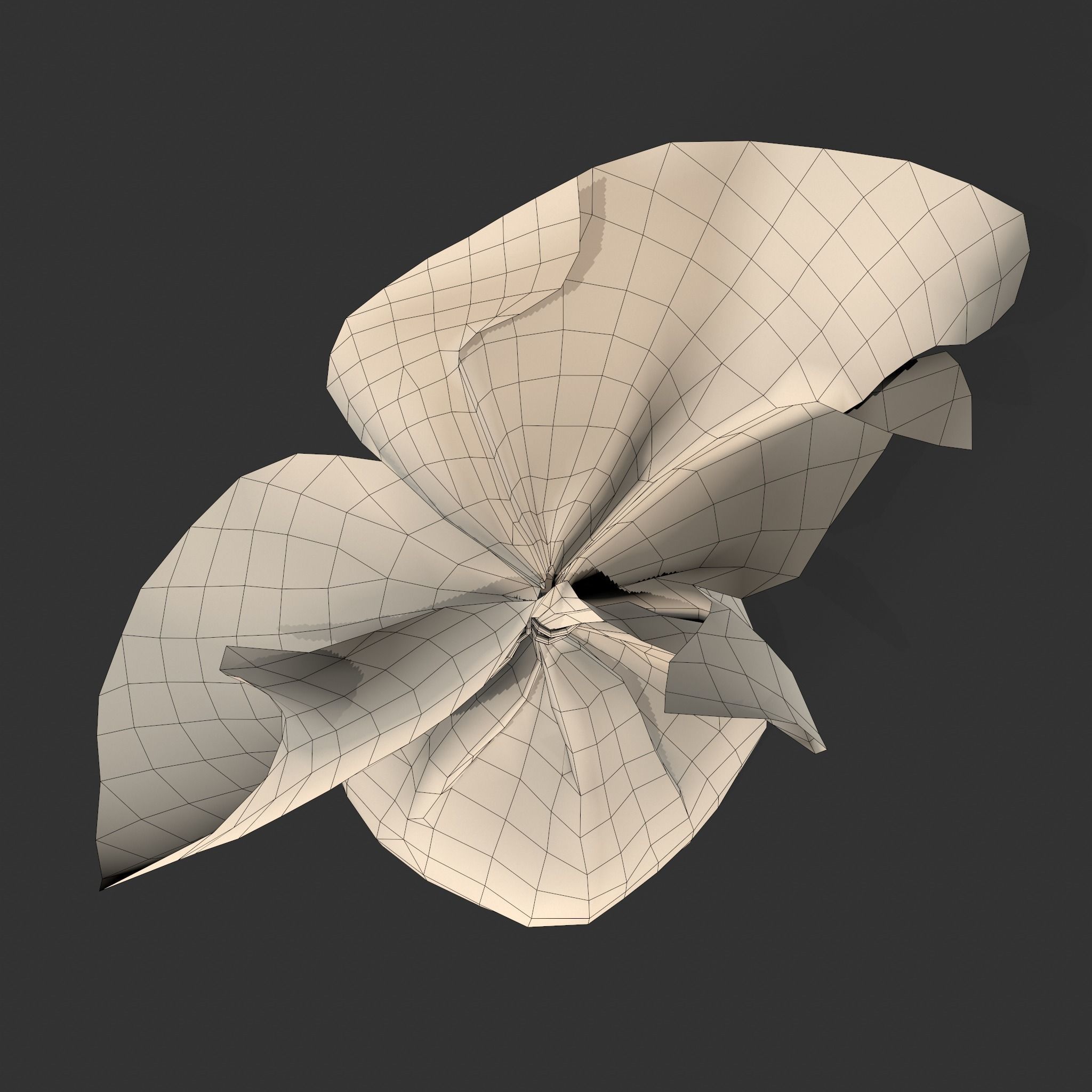 Medieval Cheese Sacks Low-poly 3D model_13